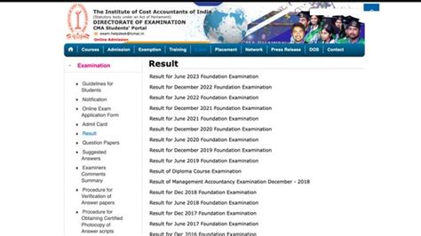 ICMAI CMA Inter Final Results 2023 Awaited How To Check It On Icmai