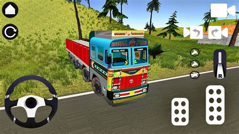 Offroad Indian Truck Simulator Gameplay Driving Tata Truck For