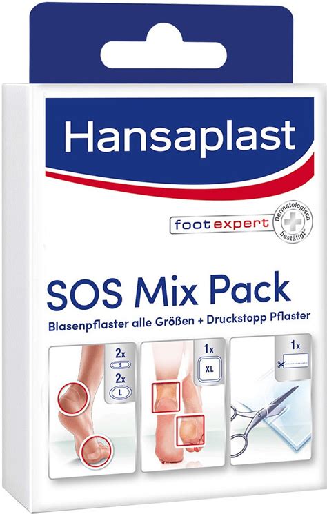 Hansaplast Blasenpflaster Sos Mix Pack Stk Ab