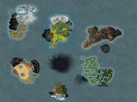 pathfinder  campaign   world map rzeldatabletop