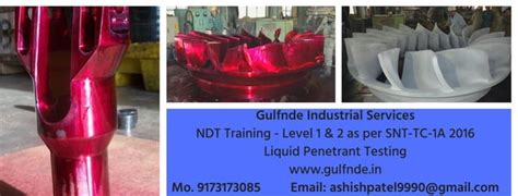 Liquid Penetrant Testing Ndt Level 2 Training