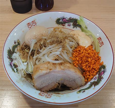 🦅ラーメン鷹の目 西巣鴨店 まぜそば＋味玉＋生卵 Kabukiのラーメン外食日記 楽天ブログ