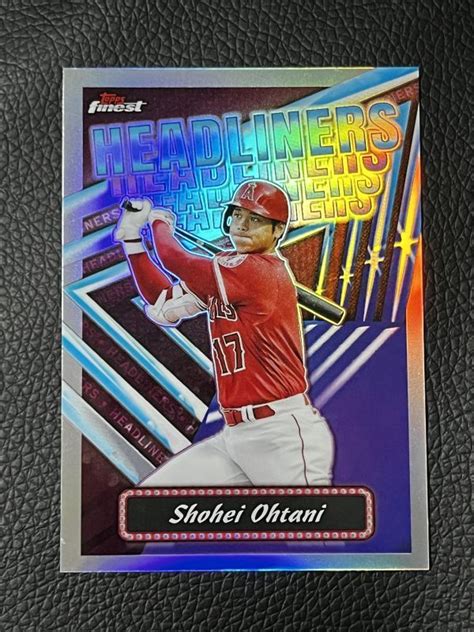 Yahoo Shohei Ohtani Topps Finest Head