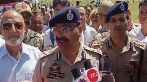 Militancy In Rajouri Poonch Will Be Dealt With Iron Hand Dgp Youtube