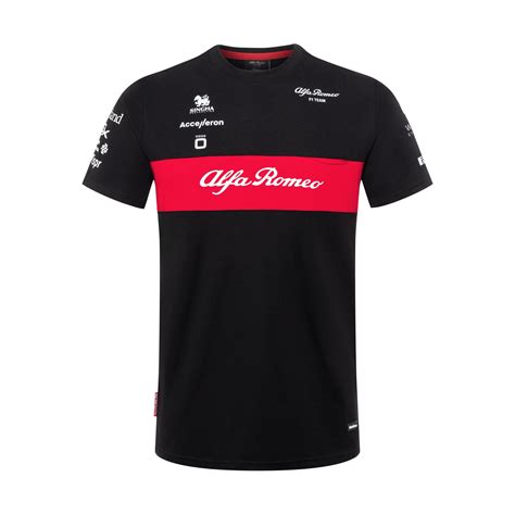 T shirt męski Team Alfa Romeo F1 Gadżety i odzież rajdowa w TopRacingShop