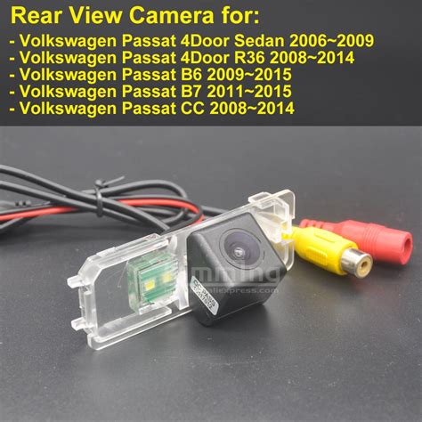 Car Rear View Camera For Volkswagen VW Passat R36 B6 B7 CC 2006 2014