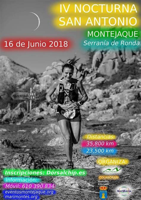 Iv Carrera Nocturna San Antonio De Montejaque