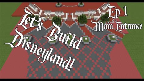 Minecraft Let S Build Disneyland Resort Season Part Disneyland