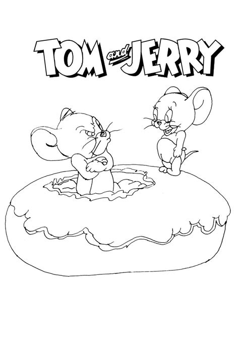 Coloring Pages Tom And Jerry