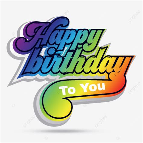 Happy Birthday Wishes Vector Hd Png Images Happy Birthday Wishes