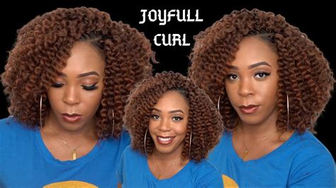 Fluffy Crochet Braids Using Freetress Synthetic Braid X Joyfull Curl