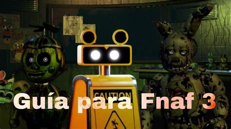 Gu A Para Fnaf Five Nights At Freddy S Youtube