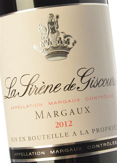 La Sirène de Giscours 2016 Comprar vino Tinto Crianza Margaux