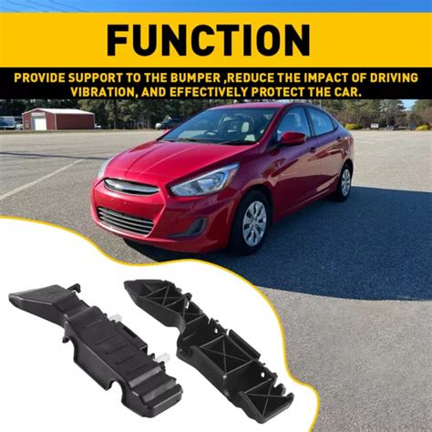 X Pour Hyundai Accent Droit Gauche Support Pare Chocs