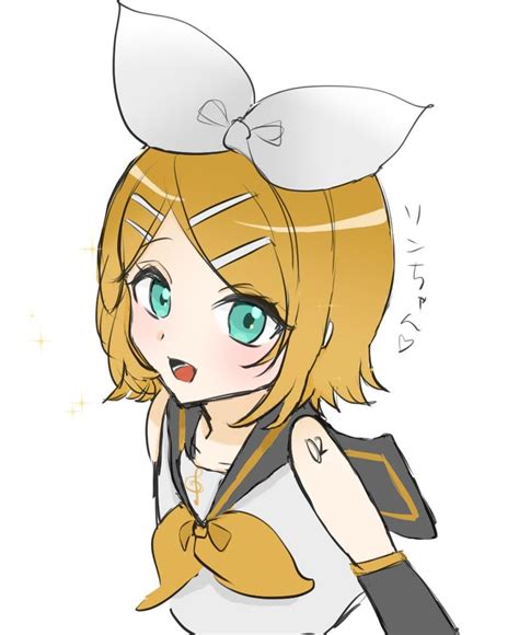 Kagamine Rin Vocaloid Drawn By Miolenrin Danbooru