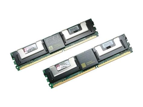 Kingston 4GB (2 x 2GB) 240-Pin DDR2 SDRAM Dual Channel Kit System ...