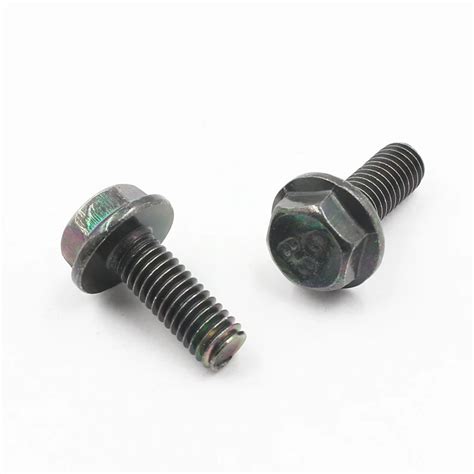 Kelimi 4100 1 Car Metal Body Screw Trim Rivet 6x16mm Hex Bolts Metric