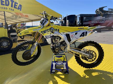 Inside Brandon Hartranfts Hep Twisted Tea Suzuki Rm Z Keefer Inc