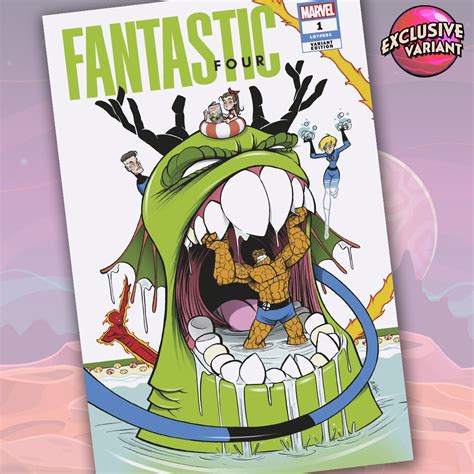 Marvel Fantastic Four #1 GalaxyCon Exclusive Duarte Variant Comic Book