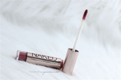 Urban Decay Naked Lipgloss Review Inkl Swatches Beauty Blog Von Fr Ulein Ungeschminkt
