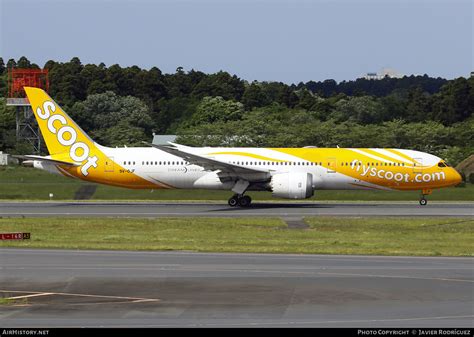 Aircraft Photo Of V Ojf Boeing Dreamliner Scoot Airhistory