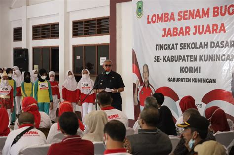 Ciptakan Atlet Atlet Muda Kuningan Melalui Lomba Senam Bugar Jabar