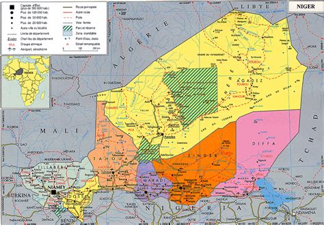 Niger Géographie Et Histoire Du Niger