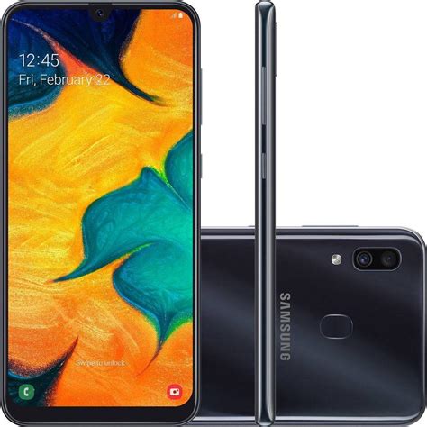 Smartphone Samsung Galaxy A30 64GB Android 9 0 Tela 6 4 Octa Core 4G