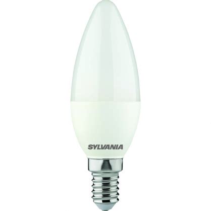 Ampoule Flamme Mate Led E Blanc Chaud Lm W Pi Ces Sylvania