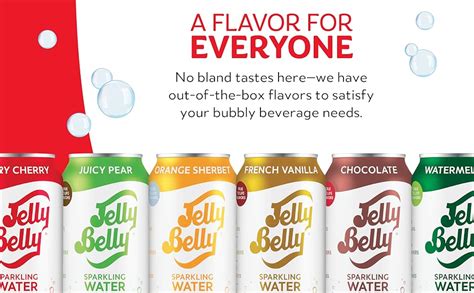 Amazon Jelly Belly French Vanilla Sparkling Water Sugar Free