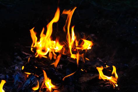 Bonfire Fire Flame Free Photo On Pixabay Pixabay