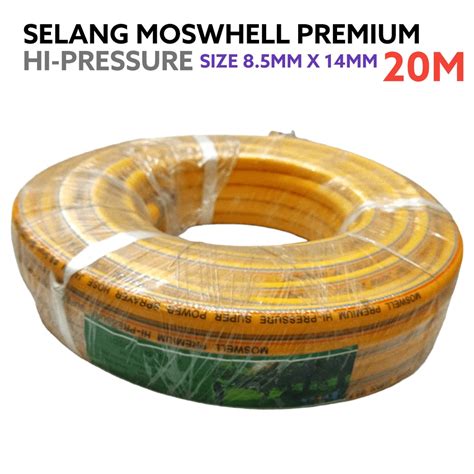 Jual MOSWELL Selang Kompresor 20M Selang Kompresor 20 Meter Ukuran 8