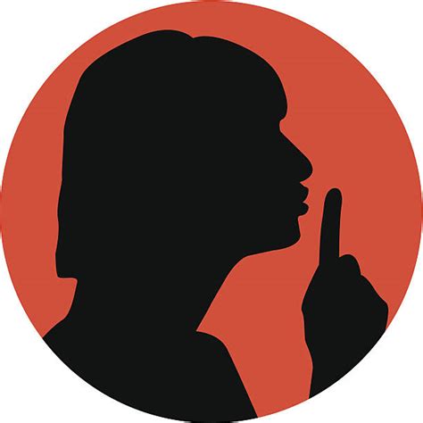 470 Shhh Silhouette Stock Photos Pictures And Royalty Free Images Istock