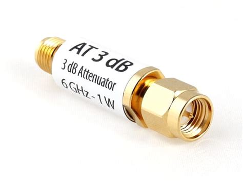 Sma Attenuator Db W Dc To Ghz Sma Plug To Sma Jack