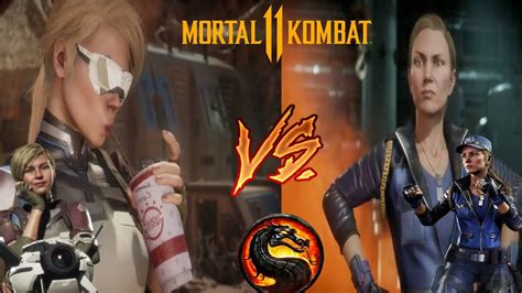 Cassie Cage Vs Sonya Blade Mortal Kombat 11 Dublado Ps4 Youtube