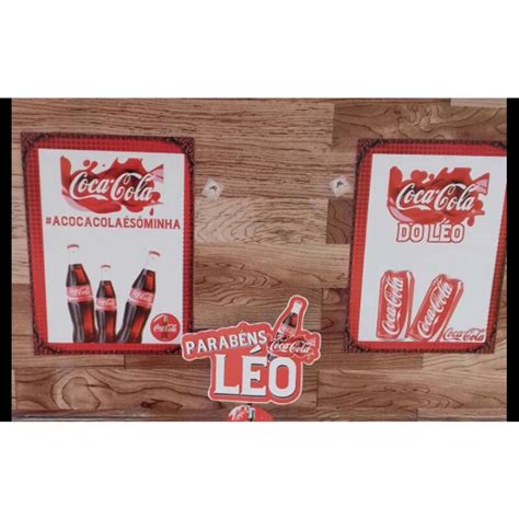 2 Poster A4 Coca Cola Shopee Brasil