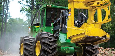 Feller Buncher 643l Feller Bunchers De Pneus Série L John Deere Br