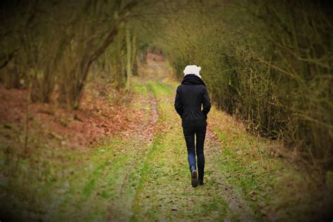 stock photo walk woman nature move  image  pixabay