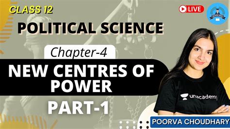 Class Chapter New Centers Of Power Part Political Science