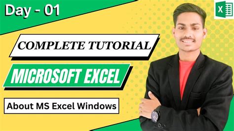 MS Excel Tutorial For Beginners In Hindi Excel Basics Tutorial Day