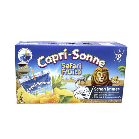 Capri Sonne Safari Fruits X10