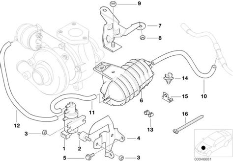 Original Bmw Halter Unterdruckbeh Lter Er E Hubauer Shop De