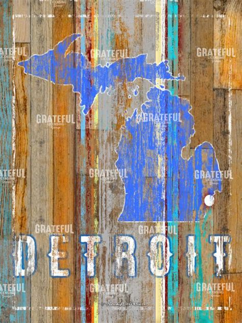 DETROIT - Grateful Art Licensing