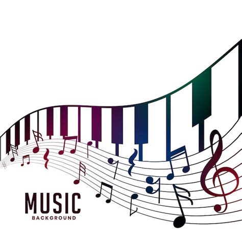 Vector Gratis Fondo De Acordes De Piano Free Vector Freepik