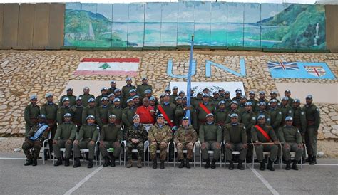 Fijian Troops Conclude Unifil Mission United Nations Peacekeeping