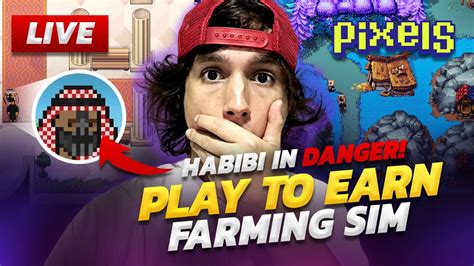 Play To Earn Farming Sim Pixels Gameplay Habibi In Danger Youtube