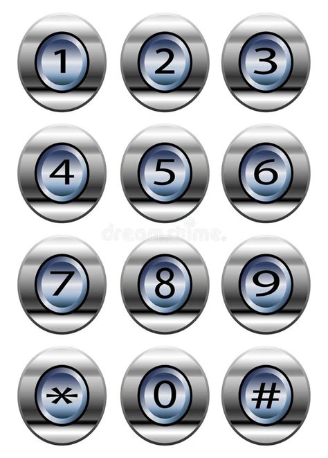 Phone Dial Pad Stock Illustrations 800 Phone Dial Pad Stock