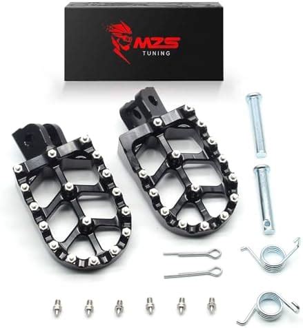 Amazon Mzs Motorcycle Foot Pegs Front Motocross Footpeg Mx