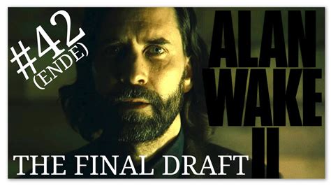 Der Meister Vieler Welten Alan Wake The Final Draft Deutsch Hd