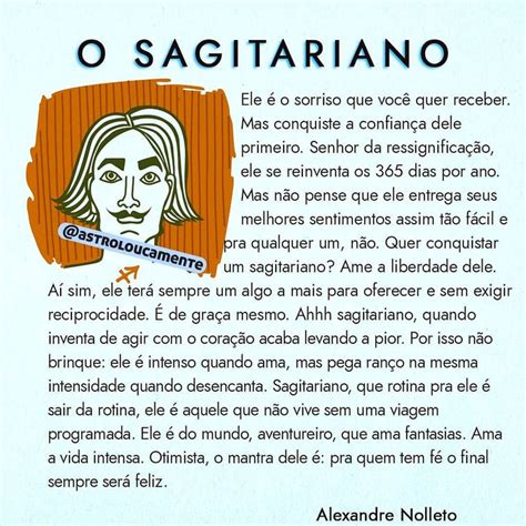 O sagitariano Conhece algum Versão adaptada de alexandrenolleto